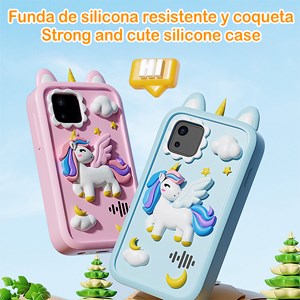 Appareil photo pour enfants k8 en forme de téléphone.