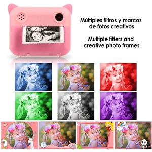 Appareil photo numérique 12mpx et vidéo fullhd pour enfants.