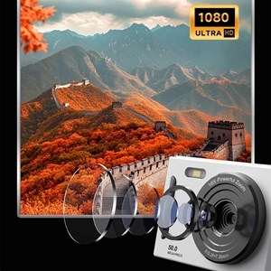 Appareil photo enfant m26 pour photos et vidéos avec flash. 50 mpx et vidéo fhd.