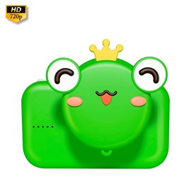 Appareil photo enfant a1 photos et vidéo. Design grenouille. 20mpx et vidéo hd.