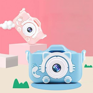 Appareil photo numérique x2, design chat, photos 20mpx et vidéo, pour enfants.