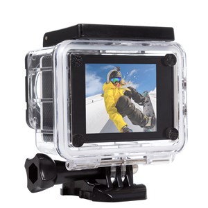 Caméra sportive garrix 4k avec wifi, batterie 900mah et étanche jusqu'à 30m.