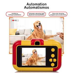 Appareil photo pour enfant l1 pour photos et vidéos, avec des jeux intégrés.