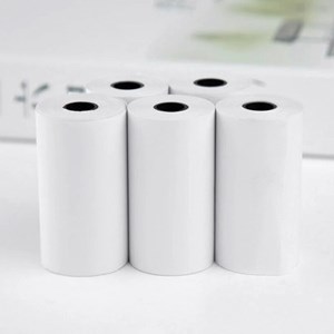 Pack de 5 unités de rouleau de papier pour caméras instantanées thermiques.