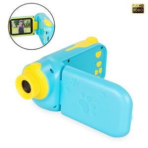 Appareil photo numérique pour enfants avec jeux. Écran pliable de 2,4&nbsp;.