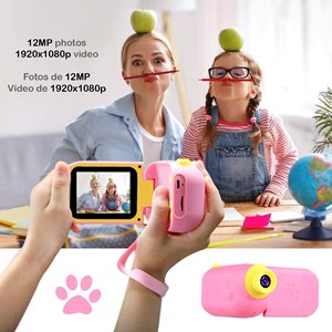 Appareil photo numérique pour enfants pour photos et vidéos avec jeux.