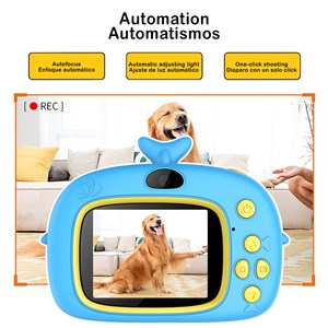 Appareil photo enfant x12 de photos et vidéos, avec des jeux intégrés