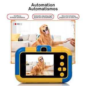 Caméra enfant l1 pour photos et vidéos, avec des jeux intégrés.