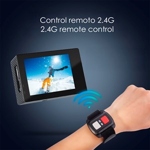 Caméra sportive at-m44 r 5k 30fps avec 47,5 mpx, écran de 2&nbsp;.