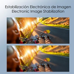 Caméra sportive m60 tr 5k 30fps avec 47,5 mpx, double écran.