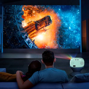 Projecteur lcd k3, hd720p, duplication d'écran pour ios et android.