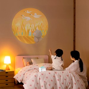 Projecteur vidéo pour enfants, avec entrées hdmi et usb.