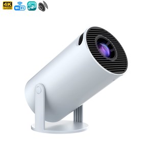 Projecteur lcd hy300 support 4k uhd, couleur dci-p3 98%, wifi 6.