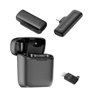 Microphone sans fil portable j11 clip. Inclut micro et récepteur.