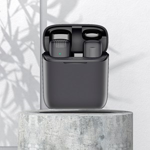 Microphone sans fil portable j11 clip. Inclut micro et récepteur.