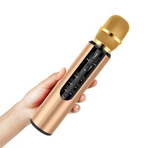 Microphone karaoke avec haut-parleur intégré, bluetooth 5.0. Batterie de 2000mah