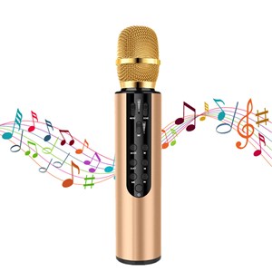 Microphone karaoke avec haut-parleur intégré, bluetooth 5.0. Batterie de 2000mah