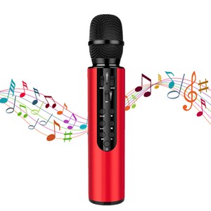 Microphone karaoke avec haut-parleur intégré, bluetooth 5.0. Batterie de 2000mah