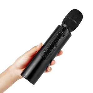 Microphone karaoke avec haut-parleur intégré, bluetooth 5.0. Batterie de 2000mah