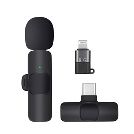 Microphone sans fil professionnel k9 de diffusion. Pour iphone, android, pc.