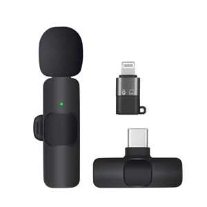 Microphone sans fil professionnel k9 de diffusion. Pour iphone, android, pc.