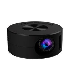 Mini projecteur lcd yt200, duplication d'écran ios&nbsp;android par câble.