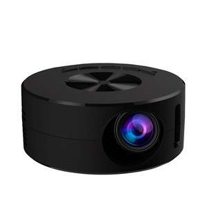 Mini projecteur lcd yt200, duplication d'écran ios&nbsp;android par câble.