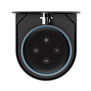 Support mural pour enceintes intelligentes avec organisateur de câbles