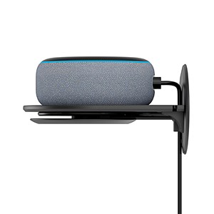 Support mural pour enceintes intelligentes avec organisateur de câbles