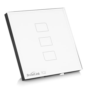 Interrupteur tactile à 3 boutons, contrôle à distance via wifi