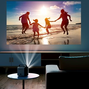 Projecteur lcd q1 wifi avec résolution native hd720p.