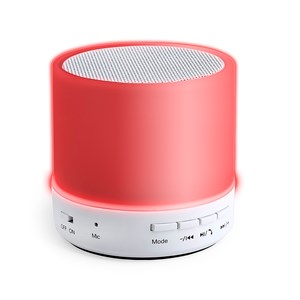 Enceinte bluetooth avec lumières led multicolores. Puissance sonore 3w.