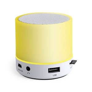 Enceinte bluetooth avec lumières led multicolores. Puissance sonore 3w.