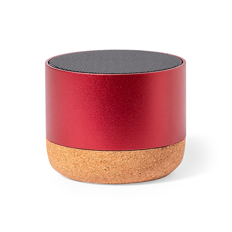 Enceinte bluetooth en bambou et aluminium recyclé. Puissance sonore 3w.