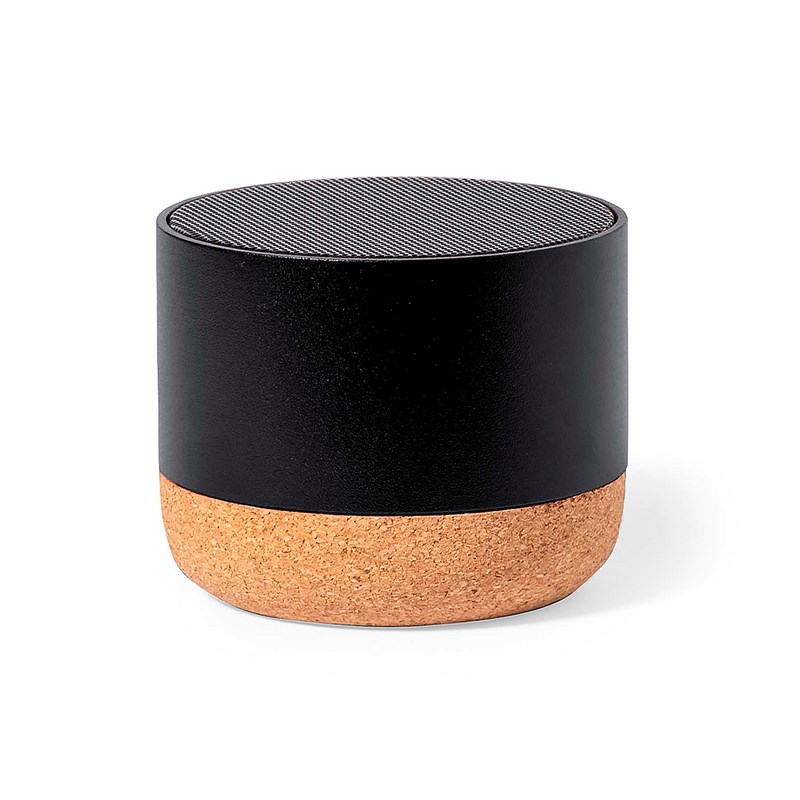 Enceinte bluetooth en bambou et aluminium recyclé. Puissance sonore 3w.