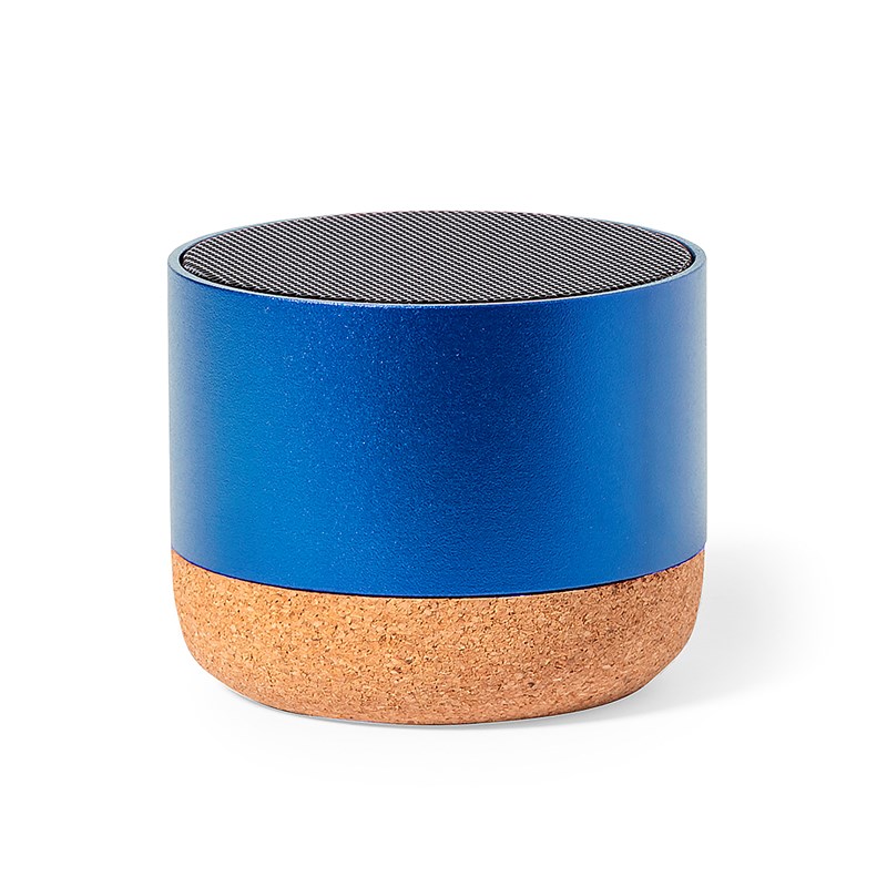 Enceinte bluetooth en bambou et aluminium recyclé. Puissance sonore 3w.