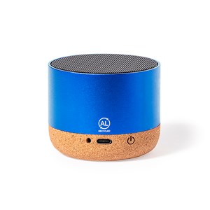 Enceinte bluetooth en bambou et aluminium recyclé. Puissance sonore 3w.