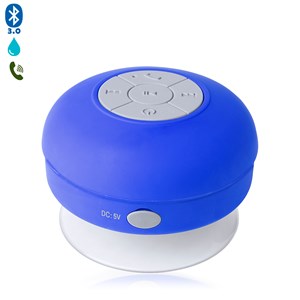 Enceinte rariax bluetooth avec ventouse, résistant aux éclaboussures d'eau.