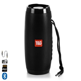 Enceinte tg-157 bluetooth 4.2 portable avec lumières led dynamiques.