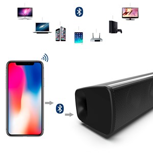 Barre de son 4.0 bs-28b. Bluetooth 4.2, entrée rca, auxiliaire.