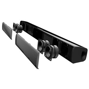 Barre de son 4.0 bs-28b. Bluetooth 4.2, entrée rca, auxiliaire.