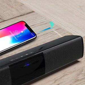 Barre de son 2.0 bs-28a. Bluetooth 4.2, entrée usb, auxiliaire.