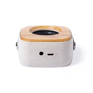 Enceinte nature bambou bluetooth 5.0. Puissance sonore 3w. Batterie 500 mah