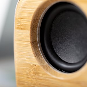 Enceinte nature bambou bluetooth 5.0. Puissance sonore 3w. Batterie 500 mah