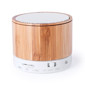 Enceinte nature bambou connexion bluetooth. Puissance sonore 3w.