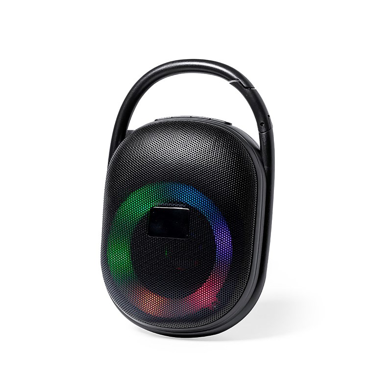Enceinte lumière led multicolore bluetooth. Puissance sonore 5w.
