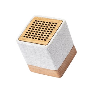 Enceinte nature chanvre et bois bluetooth. Puissance son sonore 3w.