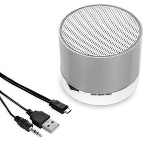 Enceinte compacte viancos bluetooth 3.0 de 3w, avec lumière led.
