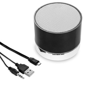Enceinte compacte viancos bluetooth 3.0 de 3w, avec lumière led.