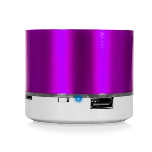 Enceinte compacte viancos bluetooth 3.0 de 3w, avec lumière led.